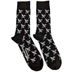 Black Sabbath Unisex Ankle Socks: Demon Pattern (UK Size 7 - 11)