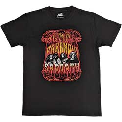Black Sabbath Unisex T-Shirt: Paranoid Psych