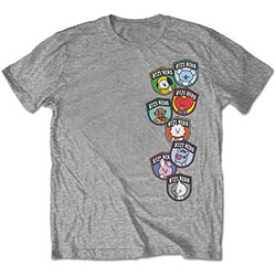 BT21 Unisex T-Shirt: Badges