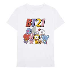 BT21 Unisex T-Shirt: Colourful Squad