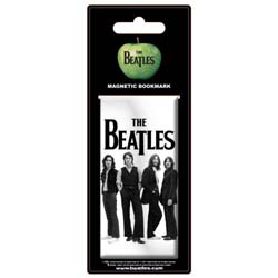 The Beatles Magnetic Bookmark: White Iconic Image