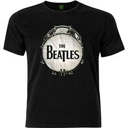 The Beatles Unisex T-Shirt: Drum (Embellished)