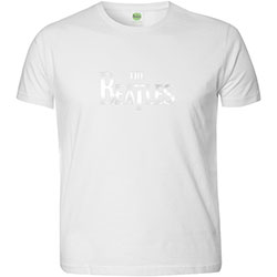The Beatles Unisex Hi-Build T-Shirt: Drop T Black-On-Black