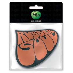 The Beatles Rubber Magnet: Rubber Soul Car