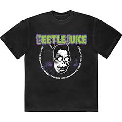 Warner Bros Unisex T-Shirt: Beetlejuice 1988 World Tour