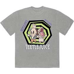 Warner Bros Unisex T-Shirt: Beetlejuice Spiral