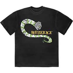 Warner Bros Unisex T-Shirt: Beetlejuice Beetlesnake