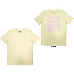 Calvin Harris Unisex T-Shirt: Summer '23 (Back Print & Ex-Tour)