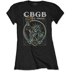 CBGB Ladies T-Shirt: Liberty