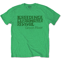 Creedence Clearwater Revival Unisex T-Shirt: Green River