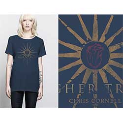 Chris Cornell Ladies T-Shirt: Higher Truth