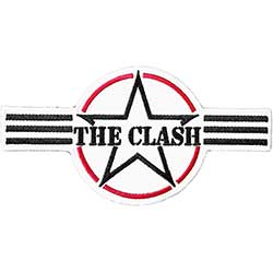 The Clash Standard Woven Patch: Army Stripes