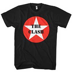The Clash Unisex T-Shirt: Star Badge