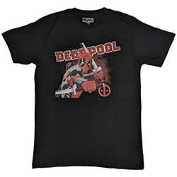 Marvel Comics Unisex T-Shirt: Deadpool Cover