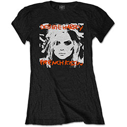 Debbie Harry Ladies T-Shirt: French Kissin'