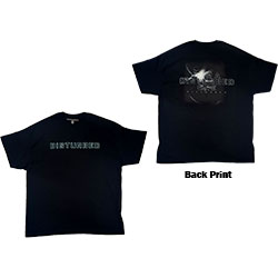 Disturbed Unisex T-Shirt: I Am A Disturbed One (Back Print)
