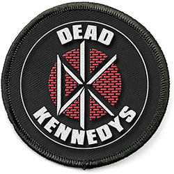 Dead Kennedys Standard Woven Patch: Circle Logo