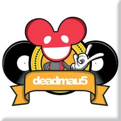Deadmau5 Fridge Magnet: Rock DJ