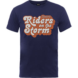 The Doors Unisex T-Shirt: Riders on the Storm Logo