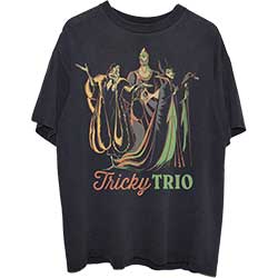Disney Unisex T-Shirt: Tricky Trio