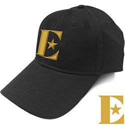 Elton John Unisex Baseball Cap: Gold E