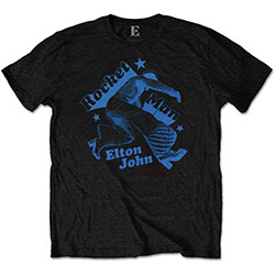 Elton John Unisex T-Shirt: Rocketman Jump