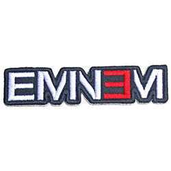 Eminem Standard Woven Patch: Cut-Out Logo