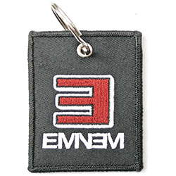 Eminem Keychain: Reversed E Logo (Double Sided Patch)