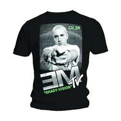 Eminem Unisex T-Shirt: EM TV Shady Vision