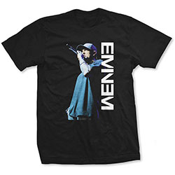 Eminem Ladies T-Shirt: Mic. Pose
