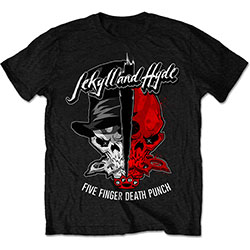 Five Finger Death Punch Unisex T-Shirt: Jekyll & Hyde