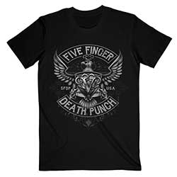 Five Finger Death Punch Unisex T-Shirt: Howe Eagle Crest