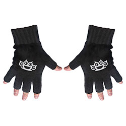 Five Finger Death Punch Unisex Fingerless Gloves: Logo