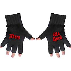 Dio Fingerless Gloves: We Rock