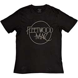 Fleetwood Mac Unisex Hi-Build T-Shirt: Classic Logo