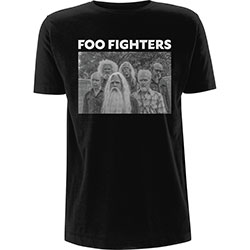 Foo Fighters Unisex T-Shirt: Old Band Photo