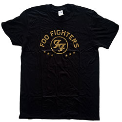 Foo Fighters Unisex T-Shirt: Arched Stars