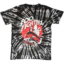 Foo Fighters Unisex T-Shirt: Speeding Bus (Wash Collection)