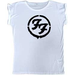 Foo Fighters Ladies T-Shirt: Rock's Not Dead (Ex-Tour)