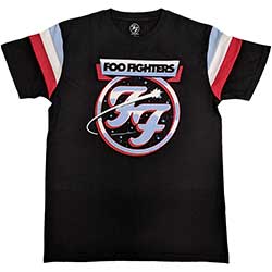 Foo Fighters Unisex Ringer T-Shirt: Comet Tricolour