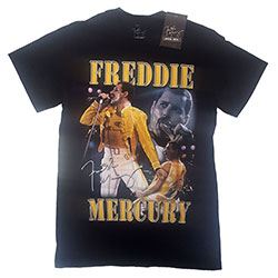 Freddie Mercury Unisex T-Shirt: Live Homage
