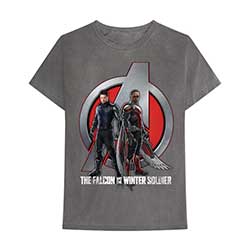 Marvel Comics Unisex T-Shirt: Falcon & Winter Soldier A Logo