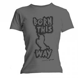 Lady Gaga Ladies T-Shirt: Born This Way