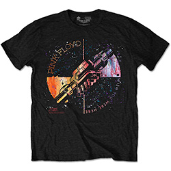 Pink Floyd Unisex T-Shirt: Machine Greeting Orange