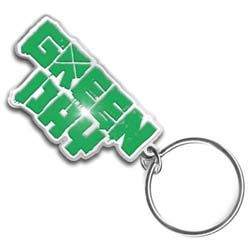 Green Day Keychain: Band Logo (Enamel In-fill)