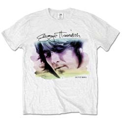 George Harrison Unisex T-Shirt: Water Colour Portrait