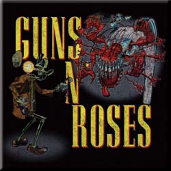 Guns N' Roses Fridge Magnet: Attack