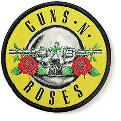Guns N' Roses Standard Woven Patch: Classic Circle Logo