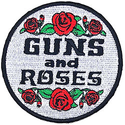 Guns N' Roses Standard Woven Patch: Roses
