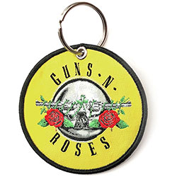 Guns N' Roses Keychain: Classic Circle Logo (Double Sided Patch)